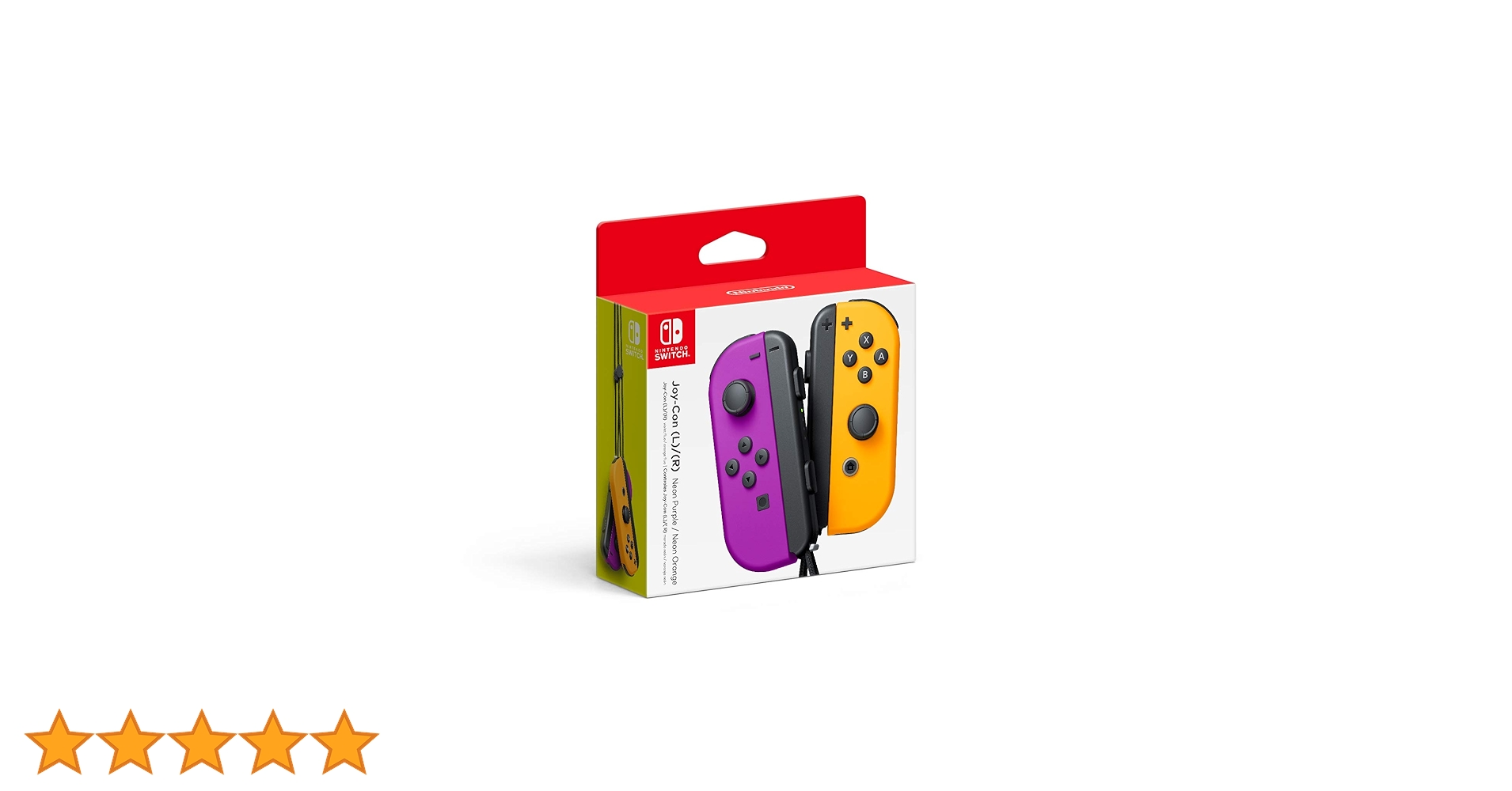Nintendo Switch 本体 紫/オレンジ Joy-Con Nintendo Switch Joy-Con(L) ネオンパープル/(R) ネオンオレンジ